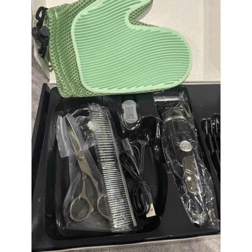 GOOAD Pet‎ Grooming Clipper Set Cat/Dogs Grooming Kit, Cordless, Rechargable